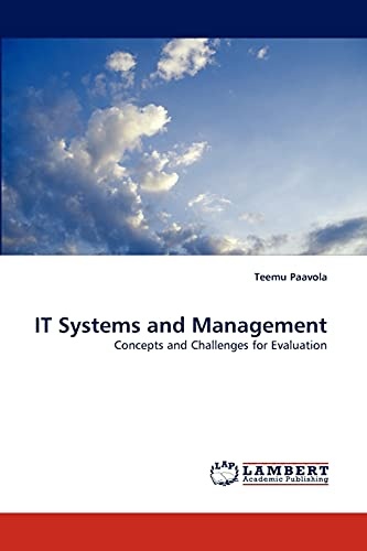 IT Systems and Management: Concepts and Challenges for Evaluation
