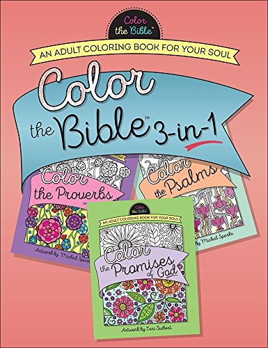 Color the BibleÂ® 3-in-1 (Volume 2): An Adult Coloring Book for Your Soul