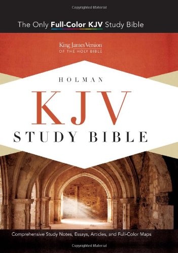 KJV Study Bible, Pink/Brown LeatherTouch