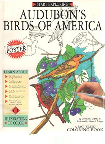 Audubon's Birds of America: A Fact-Filled Coloring Book (Start Exploring)