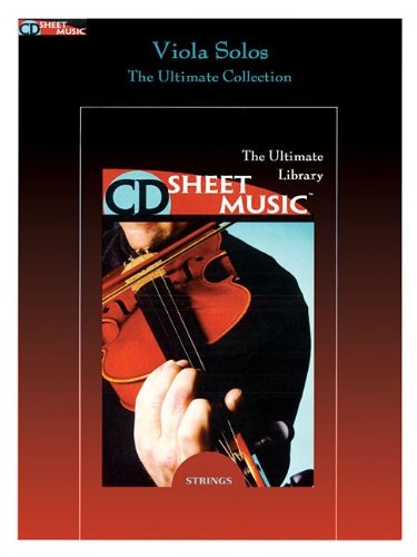 Viola Solos: The Ultimate Collection CD Sheet Music CD-ROM