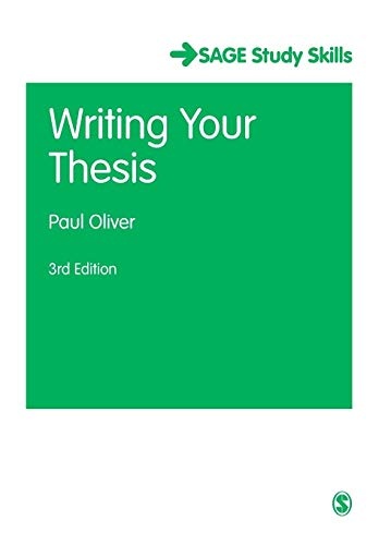 writing your thesis paul oliver
