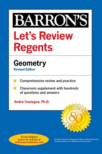 Let's Review Regents: Geometry Revised Edition (Barron's Regents NY)
