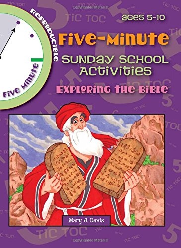 5 Minute Sunday School Activities -- Exploring the Bible