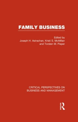 Family Business (Critical Perspectives on Business and Management)