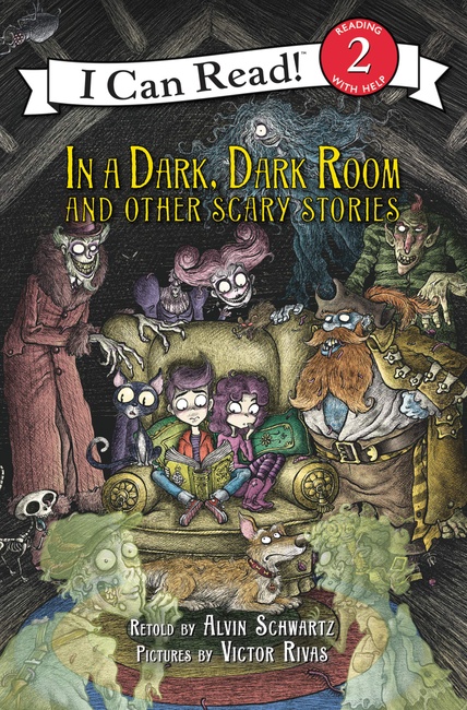 In a Dark, Dark Room and Other Scary Stories: Reillustrated Edition (I Can Read Level 2)