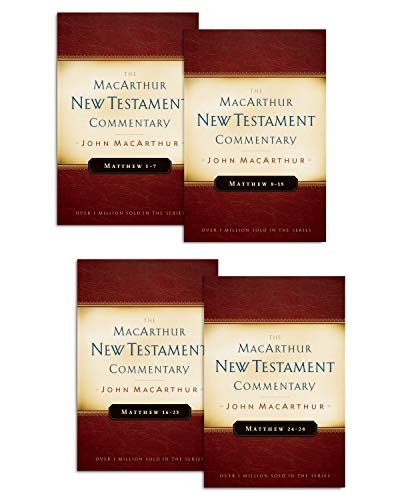 Matthew 1-28 (4 Volume Set) (MacArthur New Testament Commentary Series)