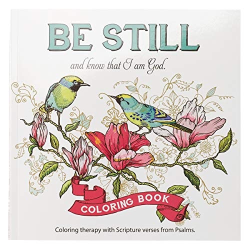 Adult Coloring Book Be Still