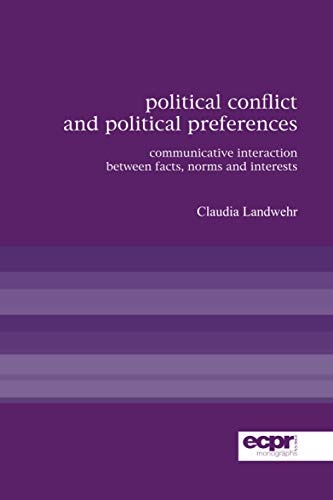 Political Conflict and Political Preferences (ECPR Monographs Series)