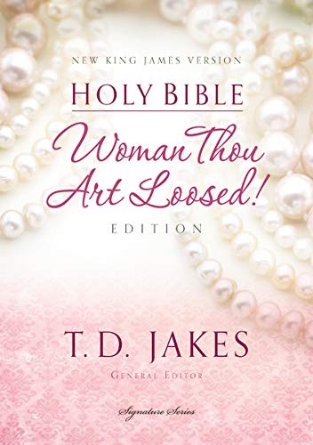 NKJV, Woman Thou Art Loosed, Hardcover, Red Letter Edition: Holy Bible, New King James Version