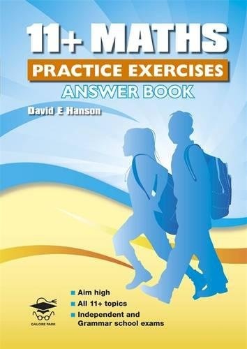 11+ Maths Practice Exercises Answer Book