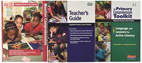 Monitor Comprehension with Primary Students: Getting Started with The Primary Comprehension Toolkit, Grades K-2 (Harvey, Stephanie)