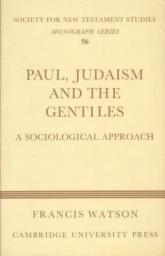 Paul, Judaism, and the Gentiles