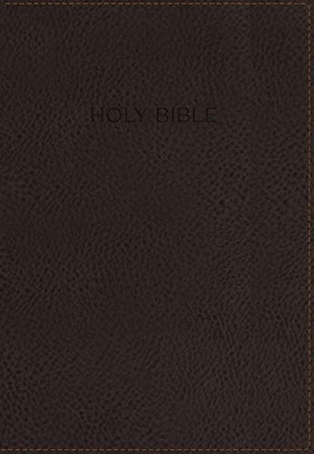 KJV, Foundation Study Bible, Leathersoft, Brown, Red Letter: Holy Bible, King James Version