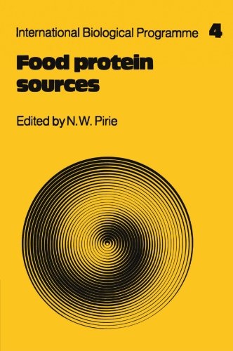 Food Protein Sources (International Biological Programme Synthesis Series)