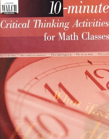 10-Minute Critical Thinking Activities for Math