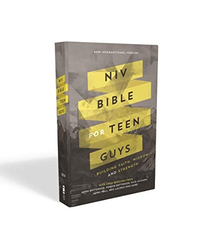 NIV Bible for Teen Guys, Hardcover
