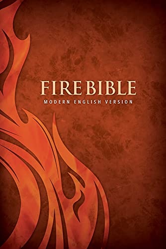 Holy Bible: Mev Fire Bible - 4 Color Hard Cover - Modern English Version