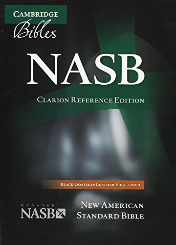 NASB Clarion Reference Edition (Black Goatskin)