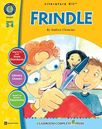 Frindle - Novel Study Guide Gr. 3-4 - Classroom Complete Press (Literature Kit)