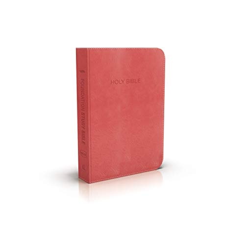 NKJV, Foundation Study Bible, Leathersoft, Red, Red Letter: Holy Bible, New King James Version