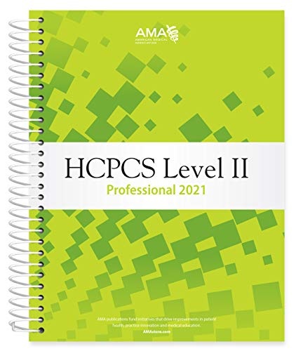 HCPCS 2021 Level II Professional Edition (HCPCS Level II (American Medical Assn))