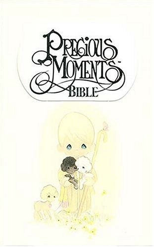 Bib Holy Bible Precious Moments: New King James Version/Keepsake Edition/Violet Mist Lather Flex