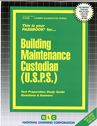 Building Maintenance Custodian (Career Examination Series)