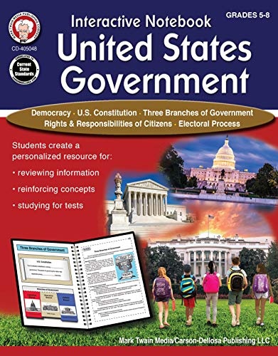 Mark Twain - Interactive Notebook: United States Government Resource Book, Workbook, 64 Pages, Grades 5â8