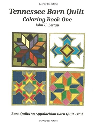 Tennessee Barn Quilt Coloring Book One