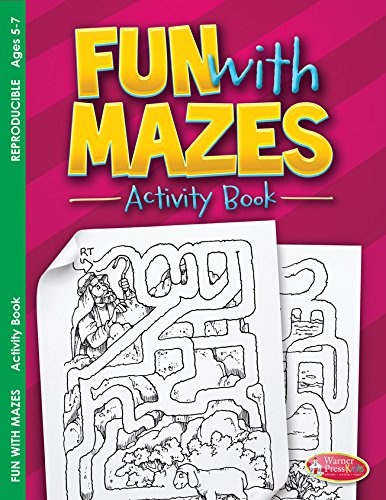 Fun with Mazes, Activity Book (ages 5-7) pack of 6