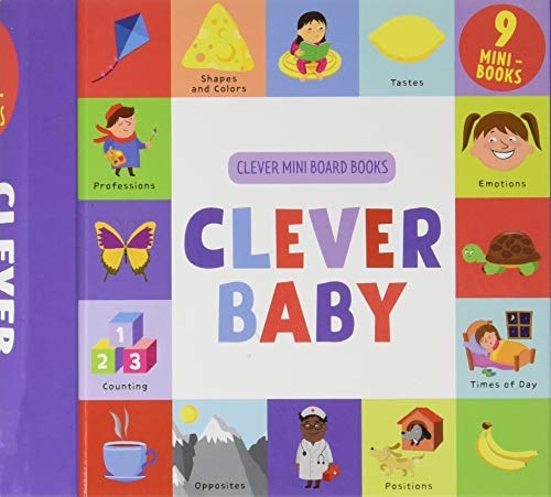 Clever Baby: 9 Mini Board Book Box Set (Clever Mini Board Books)