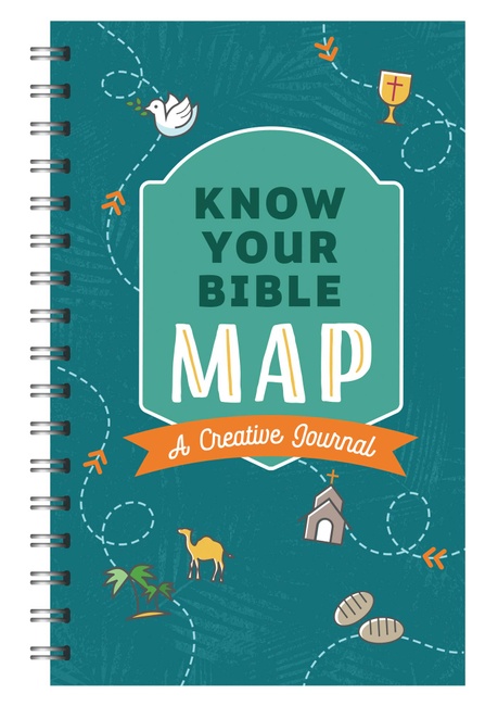Know Your Bible Map [general cover]: A Creative Journal (Faith Maps)