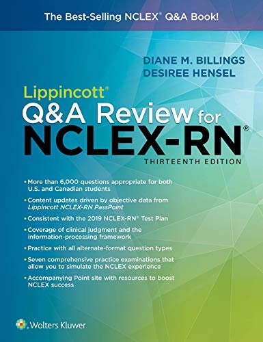 Lippincott Q&A Review for NCLEX-RN (Lippincott's Review For NCLEX-RN)