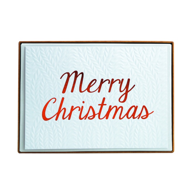 Graphique"Merry Christmas" Holiday Greeting Card Set, Includes 15 Christmas Cards and Envelopes