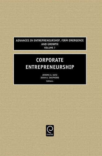 Advances in Entrepreneurship, Firm Emergence, and Growth