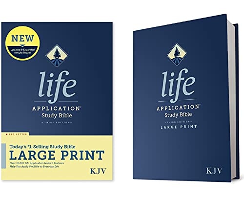 KJV Life Application Study Bible, Third Edition, Large Print (Red Letter, Hardcover)