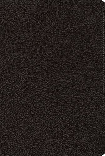 ESV Omega Thinline Reference Bible (Goatskin, Black)
