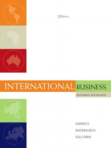 International Business: Environments and Operations (11th Edition)