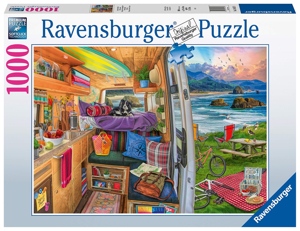 Ravensburger 16457 Rig Views 1000 Piece Puzzle for Adults - Every Piece is Unique, Softclick Technology Means Pieces Fit Together Perfectly