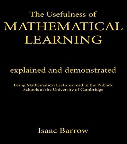 Usefullness of Mathematical Cb: Usefulness Me Learning# (Library of Science Classics)