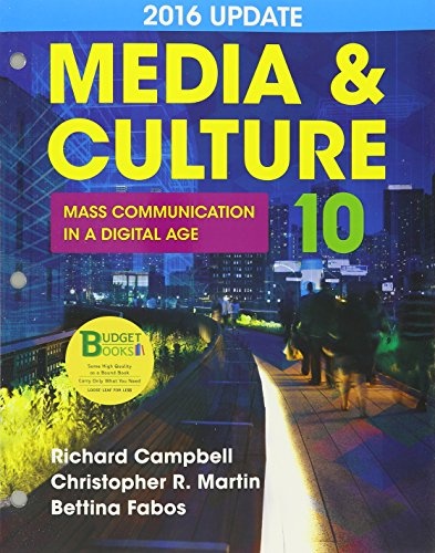 Loose-leaf Version for Media & Culture with 2016 Update: An Introduction to Mass Communication