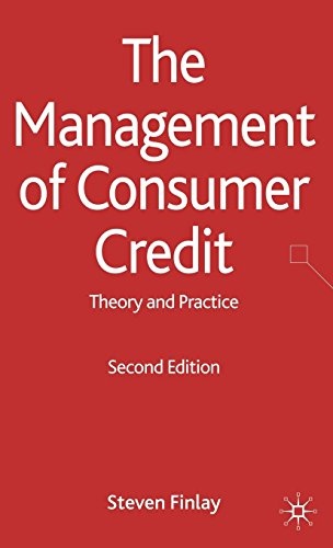 The Management of Consumer Credit: Theory and Practice