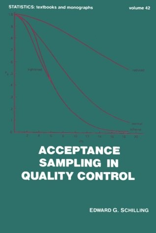 Acceptance Sampling in Quality Control, Second Edition (STATISTICS, A SERIES OF TEXTBOOKS AND MONOGRAPHS)