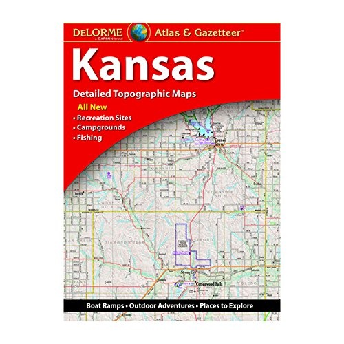 DeLormeÂ® Kansas Atlas & Gazetteer (Delorme Atlas & Gazetteer)