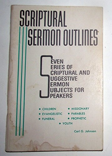 SCRIPTURAL SERMON OUTLINES Dollar Sermon Library