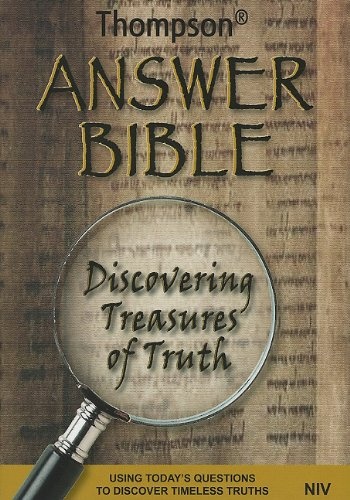 Thompson Answer Bible - NIV- Hardcover