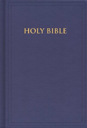 KJV Pew Bible (Blue Hardcover)
