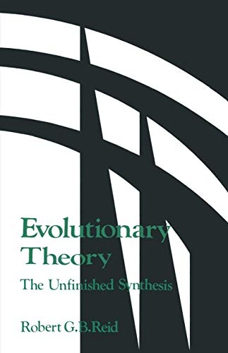 Evolutionary Theory:: The Unfinished Synthesis