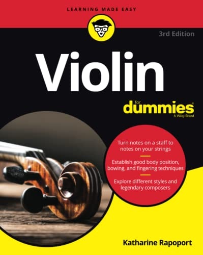 Violin For Dummies: Book + Online Video and Audio Instruction